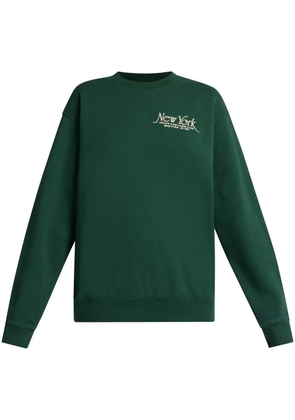 Sporty & Rich printed sweatshirt - Green