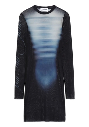 Jean Paul Gaultier The 'Le Male' short dress - Blue