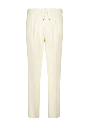 Brunello Cucinelli drawstring trousers - Neutrals