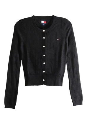 Tommy Hilfiger button-up cardigan - Black
