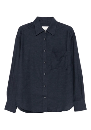 Closed long-sleeve shirt - Blue
