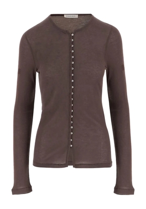 By Malene Birger button closure blouse - Brown