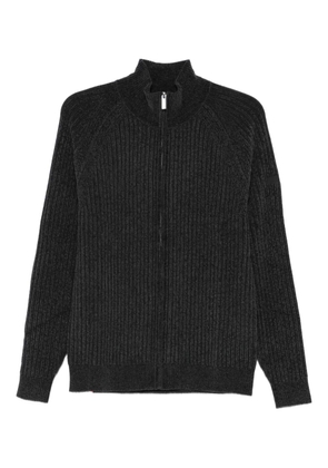 RRD ribbed zip-up sweater - Grey