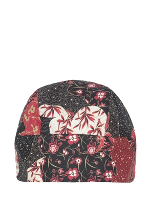Emporio Armani bandana-print sun hat - Red