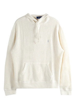 Polo Ralph Lauren knitted hoodie - Neutrals