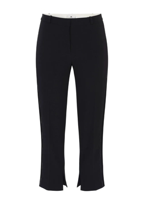 Elisabetta Franchi crepe trousers - Black