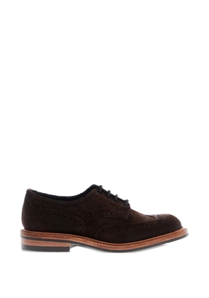 Tricker's Bourton suede derby shoes - Brown