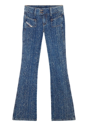 Diesel D-Ebush low-rise flared jeans - Blue