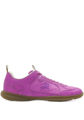 Burberry leather Matrix sneakers - Pink