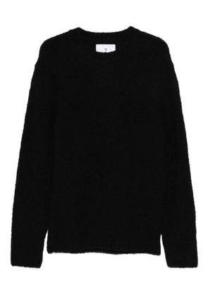 SEVEN GAUGE crew-neck jumper - Black