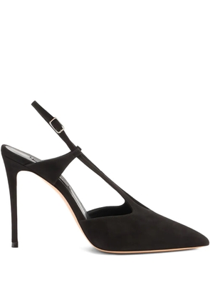 Casadei 100mm Julia Camoscio pumps - Black