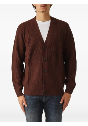 MC2 Saint Barth V-neck cardigan - Brown