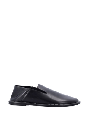 AMI Paris topstitched loafers - Black