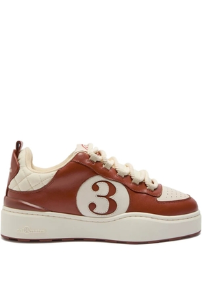 SOL3MATES 320s leather sneakers - Brown
