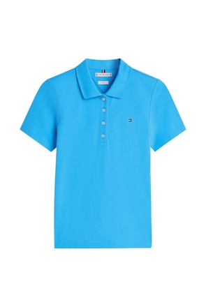 Tommy Hilfiger buttoned polo top - Blue