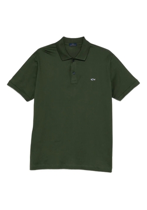 Paul & Shark logo-embroidered polo shirt - Green