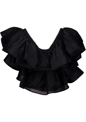 ZIMMERMANN ruffled blouse - Black