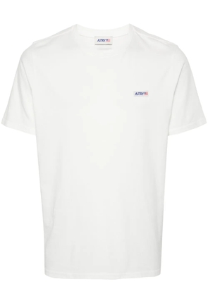Autry logo-patch cotton T-shirt - White