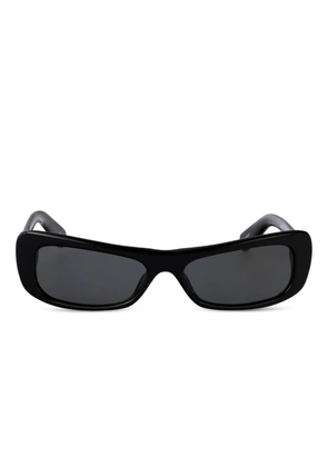 Jacquemus rectangle-frame sunglasses - Black