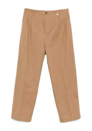 Myths pleated-front trousers - Neutrals