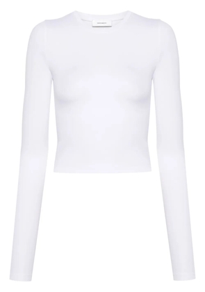 WARDROBE.NYC crew neck stretch-jersey T-shirt - White