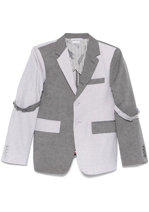 Thom Browne striped blazer - Grey