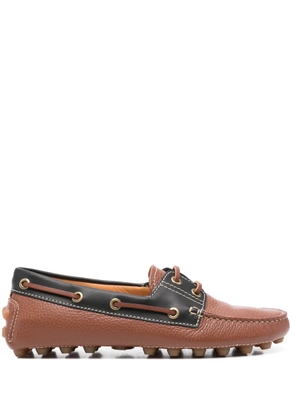 Tod's Gommino boat shoes - Brown