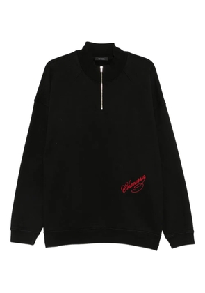 Willy Chavarria zip-up jacket - Black