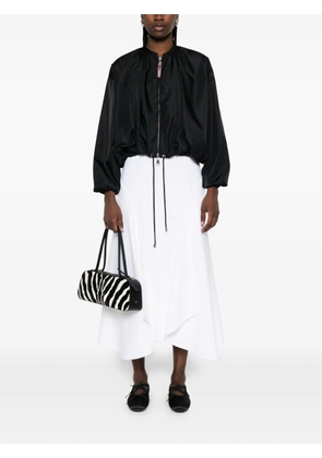 Vivetta drawstring zip jacket - Black