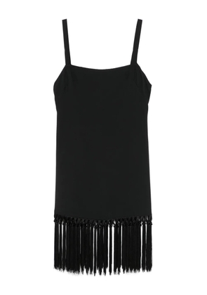 Taller Marmo fringed dress - Black