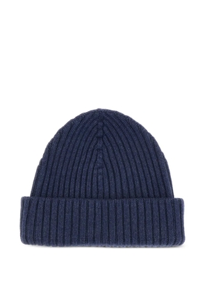 Gallo ribbed beanie hat - Blue