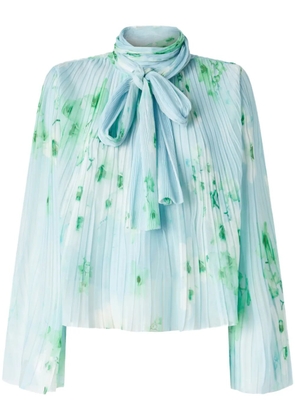 PINKO floral-print blouse - Blue