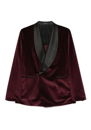 Tagliatore double-breasted blazer - Red
