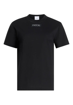 Patou logo-appliqué T-shirt - Black