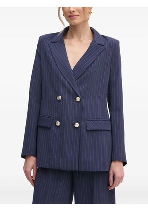 MARCIANO by GUESS pinstripe double-breasted blazer - Blue