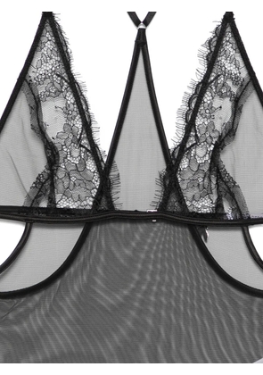 Patrizia Pepe lace bodysuit - Black