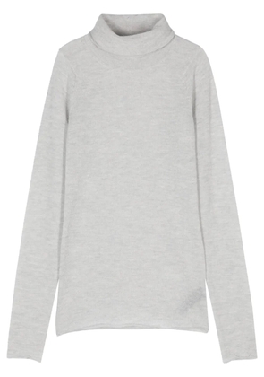 Haikure mélange-effect sweater - Grey