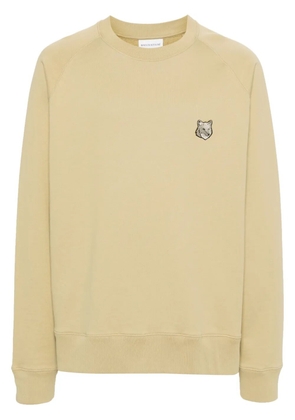 Maison Kitsuné Bold Fox Head cotton sweatshirt - Green
