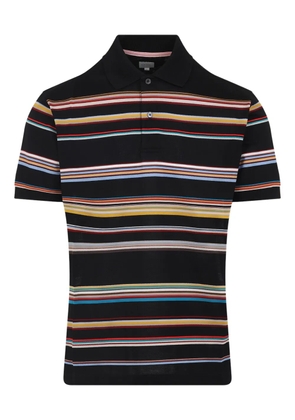 Paul Smith striped polo shirt - Black