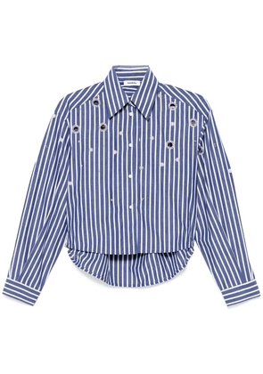 SANDRO striped shirt - Blue