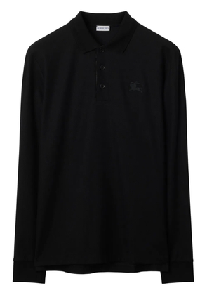 Burberry cotton polo shirt - Black