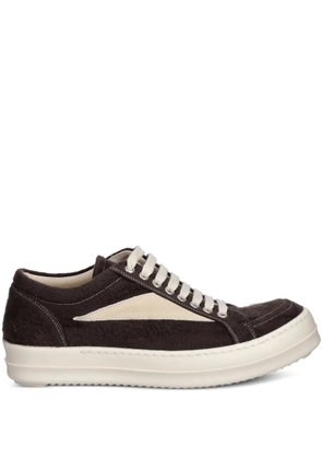 Rick Owens DRKSHDW Vintage Sneaks brushed-effect sneakers - Brown