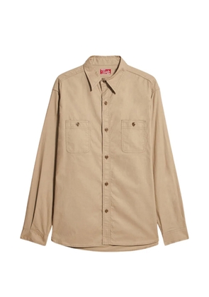 Fortela Otero chest-pocket shirt - Neutrals