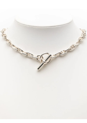 Hermès Pre-Owned 2010-2025 Small Sterling Silver Chaine d'Ancre necklace