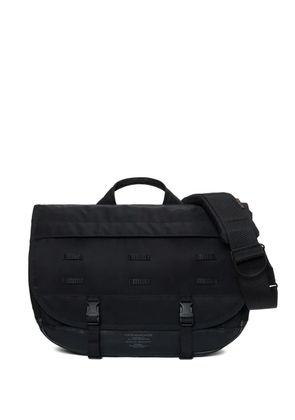 Porter-Yoshida & Co. buckle strap messenger bag - Black