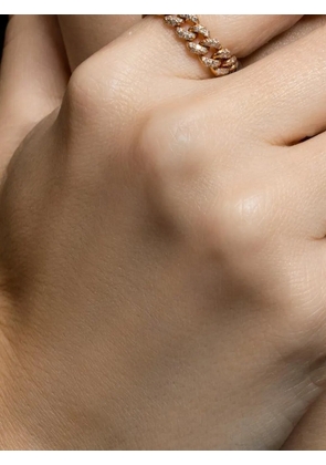 SHAY diamond link ring - Pink