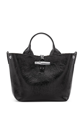 Longchamp small Le Roseau handbag - Black
