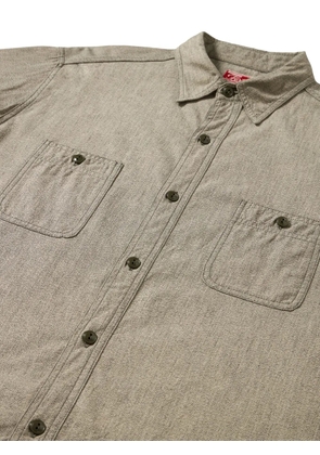 Fortela Otero patch-pocket shirt - Neutrals
