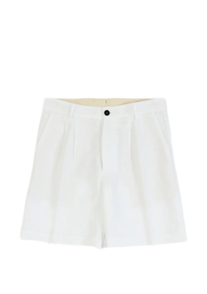 Fortela pleat shorts - White