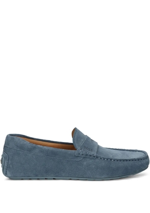 BOSS suede loafers - Blue